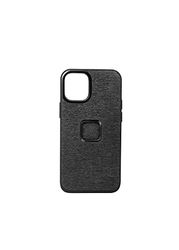 Peak Design Mobile Everyday Fabric Case Smartphone-hoes met magneetsysteem voor iPhone 13 Mini - Charcoal (donkergrijs)