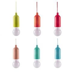 InnovaGoods Lâmpada LED portátil com cordão, aleatória, 1 unidade