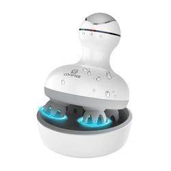 Comfier Draadloze hoofdhuidmassageapparaat, elektrische hoofdmassageapparaat, draagbare hoofdschraper voor haargroei, diepe reiniging en stressontspanning