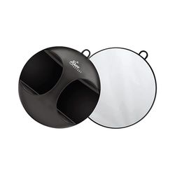 The Shave Factory Black Precision Mirror - Professional Styling Companion