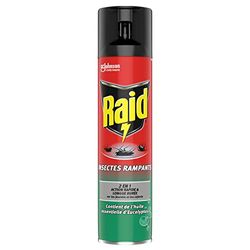 Raid Aerosol Fourmis/Araignees/Cafards Eucalyptus 2En1 400Ml