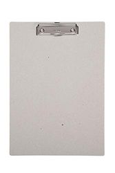 Clipboard Maulcreative, Clipboard, Din A4 Portrait, Cardboard, Stable, Recyclable, 8 mm Clamping Width, Grey