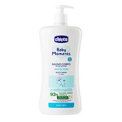 Chicco Baby Moments - Protection Bagno Corpo Senza Lacrime Pelli Delicate, 750ml