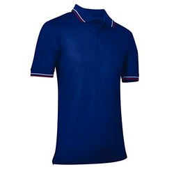 CHAMPRO Polo de béisbol y sóftbol, poliéster, Adulto 3XL, Azul Marino