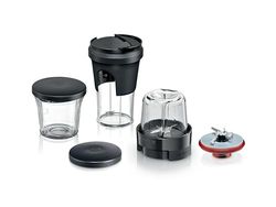 Bosch Accessori MUZS68TM - Set tritatutto multiuso, tritatutto per erbe e spezie, tritatutto universale, frullatore, soluzione di conservazione, coperchio ToGo per robot da cucina serie 6, serie 8,