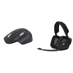 Logitech MX Master 3S & Corsair Void RGB Elite Auriculares Inalámbricos