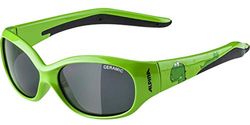 ALPINA Unissexo - Óculos de sol FLEXXY Kids, verde, One Size
