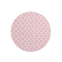 Questo Casa, Ronde digitaal bedrukte muismat, antislip onderkant, voor kantoor en thuis, diameter: 22 cm