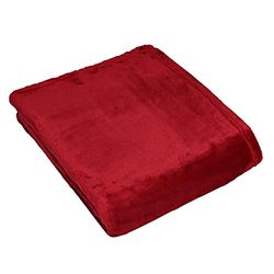 furn. Harlow Throw, Red, 140 x 180cm