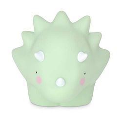 Teeny & Tiny Nattlampa Small Sage grön Triceratops - 150 g