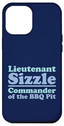 Tenente Sizzle Commander of the BBQ Pit Grill Meat Daddy Custodia per iPhone 12 Pro Max