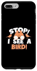 Birdwatching Binoculars Birds Design Case for iPhone 7 Plus/8 Plus