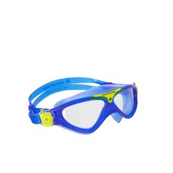 AQUASPHERE Vista JR | Occhialini da Nuoto, maschera da piscina per bambini dai 6 anni in su con protezione UV e guarnizione in silicone, lenti anti-appannamento e anti-perdite per ragazzi e ragazze