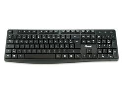 Equip 245210 Tastiera cablata USB nera