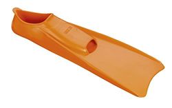 Beco Unisex – volwassenen siliconen korte vinnen -9910 korte vin, oranje, 44/45