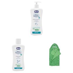 Set bagno+Accappatoio - Verde