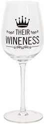 Copa de vino 'Their Wineness', 420 ml, en caja de regalo