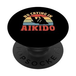 Pas de pleurs en aïkido PopSockets PopGrip Interchangeable