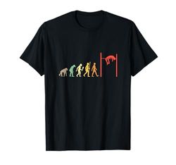 Divertente Retrò Salto In Alto Idea Regalo Vintage Sport Maglietta Unisex Nero S Manica Corta