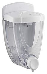 Gedy Torpedo Dosificador de jabón, Resinas termoplásticas, Blanco, Grande