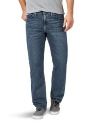 Wrangler Authentics Comfort Flex Waist Relaxed Fit Jean Jeans, Humo, 40W x 30L para Hombre