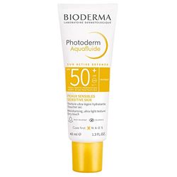 Aquafluide Ultralichte, hydraterende textuur SPF50+ 40ml Photoderm Gevoelige Huid Bioderma