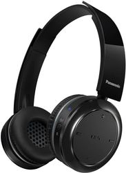 Panasonic RP-BTD5E-K Bluetooth hoofdtelefoon (headset, frequentiebereik 18-20.000 Hz, NFC, toetsen op oorschelpen, tot 40 uur lange batterijduur, draaibare oorschelpen) zwart