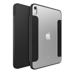 OtterBox Symmetry Folio Case for iPad 10th gen 2022, iPad 11th gen 2025 (A16), Shockproof, Drop proof, Slim Protective Folio Case, Tested to Military Standard, Black, No Retail Packaging