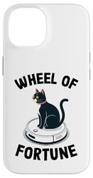 Wheel Of Fortune Cat Joke Robot Vacuum Cleaner Cat Case for iPhone 14
