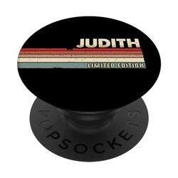 Judith Shirt - Funny Retro Vintage Name 80s 90s PopSockets Swappable PopGrip