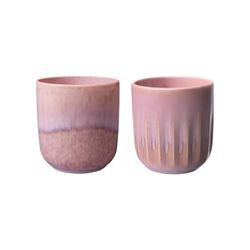 like. by Villeroy & Boch - Perlemor Coral mugg 2-pack, porslinsmuggar i keramikstil