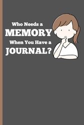 Gray Matters: Thoughts from a Seasoned Mind: Funny Gift Notebook Journal for Seniors