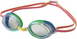 FINIS Unisexs klar/rosa krusning goggle, en storlek