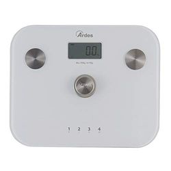 Ardes AR2PPBFM ACTIVA Digitale personenweegschaal zonder batterij van glas zonder batterij max. gewicht 150 kg
