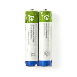 Nedis Pilha de zinco carbono AAA 1. 5 V 2 unidades