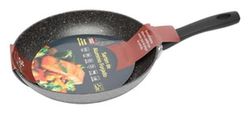 Levitantes Sartén de aluminio forjado con efecto piedra, 28 cm, ideal para cocinar sin que los alimentos se peguen y facilita la limpieza.