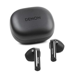 Denon AH-C500W True Wireless słuchawki douszne, wodoodporne słuchawki Bluetooth z wbudowanym mikrofonem - czarne