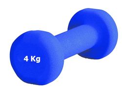 G5 HT SPORT Korte halters of halters van neopreen voor sportschool en home gym antislip van 0,5 tot 6 kg paar of afzonderlijk (1 x 4 kg)