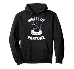 Wheel Of Fortune Robot Vacuum Cleaner Funny Cat Pullover Hoodie