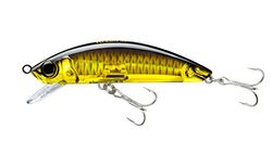 Yo-Zuri 3D Inshore Minnow drijvende lokken, 3 1/2", goud zwart