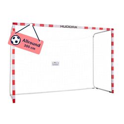 HUDORA Bolsa de futebol Allround 300 - Bolsa de futebol para crianças e adultos resistente e estável - placa de GOL de andebol para atividades recreativas e treino ao ar livre.