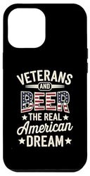 Veterani e birra: il vero soldato americano dei sogni Custodia per iPhone 12 Pro Max