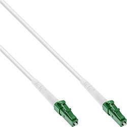 InLine® LWL Simplex kabel, FTTH, LC/APC 8° till LC/APC 8°, 9/125µm, OS2, 40 m