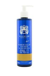 V醠quer Professional Power Colour Dyed Hair Mask - Vegan and Sulfate- (Golden Blonde) - Hair Colour Booster - 275ml