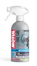 Motul - Sgrassatore Spray Potente per Catene di Biciclette MTB - Senza Solventi - Protegge e Prepara alla Lubrificazione - Compatibile con Tutte Le Catene - Bike Care Chain Clean off Road - 500 ml
