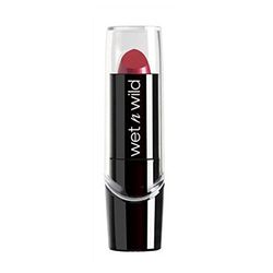 Wet n Wild, Silk Finish Lipstick, Rossetto Cremoso dalla Texture Ricca e Vellutata e Colore Costruibile, Formula Idratante con Vitamine A & E, Aloe Vera e Olio di Noci di Macadamia, Just Garnet