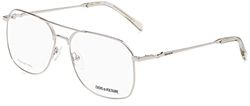 ZADIG&VOLTAIRE VZV347 bril, Shiny Full Palladium, 57 voor dames, glanzend, palladium