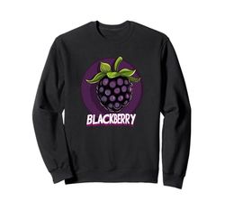 Mora dolce e piccante in questo design fruttato Felpa