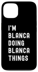 Sono Blanca Que Fa Cose di Blanca Custodia per iPhone 13