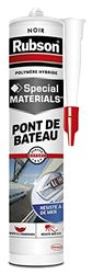 Rubson Mastic Special Bootsbrug, zwarte kit op polymeerbasis, hybride technologie Flextec